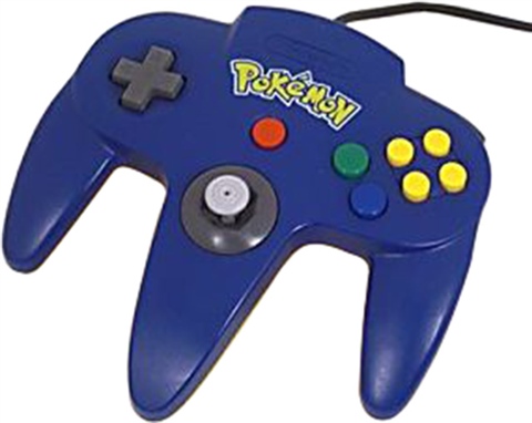 Nintendo 64 Official Pokemon Blue/Yellow Controller